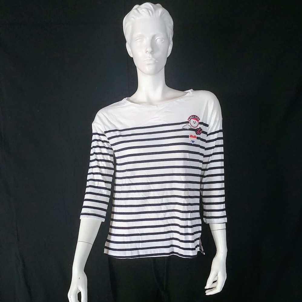 Sundry Maritime 3/4 Sleeve Soft Tee NWT